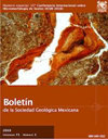 Boletin De La Sociedad Geologica Mexicana