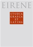 Eirene-studia Graeca Et Latina