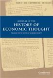 Journal Of The History Of Economic Thought