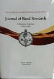 Journal Of Band Research