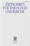 Zeitschrift Fur Theologie Und Kirche