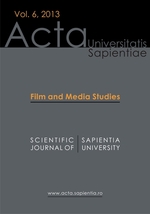 Acta Universitatis Sapientiae-film And Media Studies