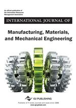 International Journal Of Manufacturing Materials And Mechanical Engineering