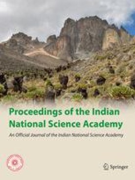 Proceedings Of The Indian National Science Academy