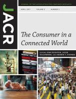 Journal Of The Association For Consumer Research