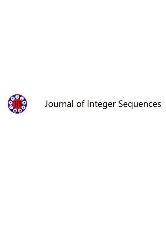 Journal Of Integer Sequences