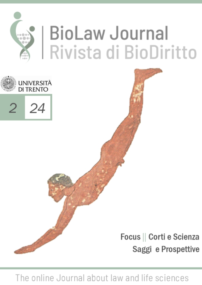 Biolaw Journal-rivista Di Biodiritto