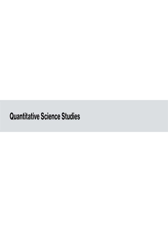 Quantitative Science Studies