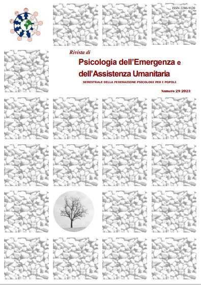 Rivista Di Psicologia Dell Emergenza E Dell Assistenza Umanitaria