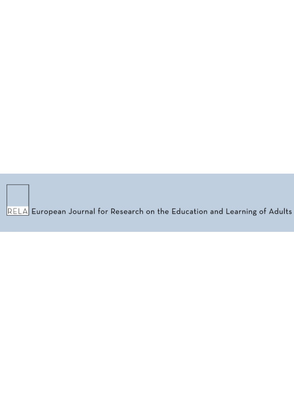 European Journal For Research On The Education And Learning Of Adults