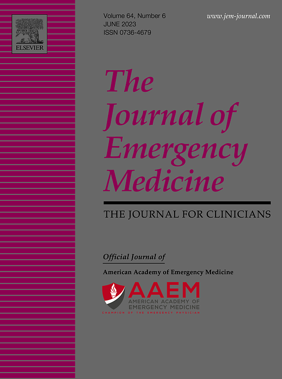 Journal Of Emergency Medicine Case Reports