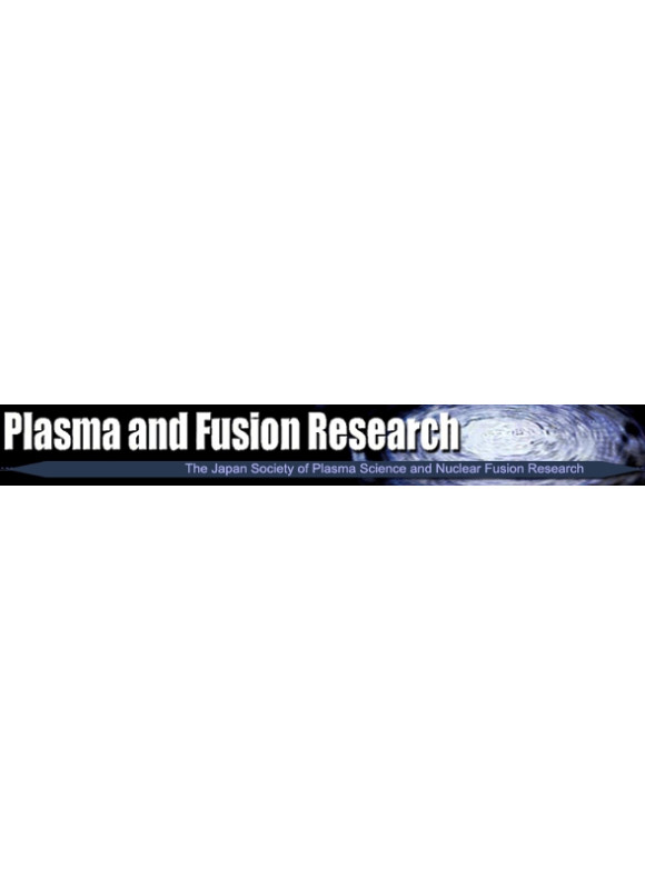 Plasma And Fusion Research