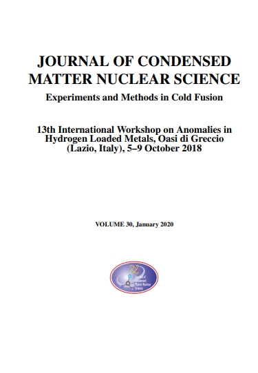 Journal Of Condensed Matter Nuclear Science