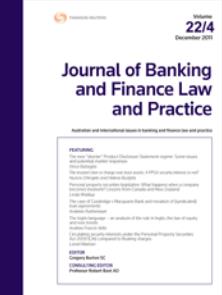 Journal Of Banking And Finance Law And Practice